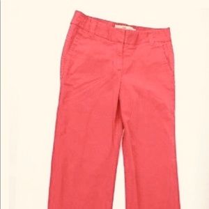 Jcrew women’s favorite fit red chino pants/Size14